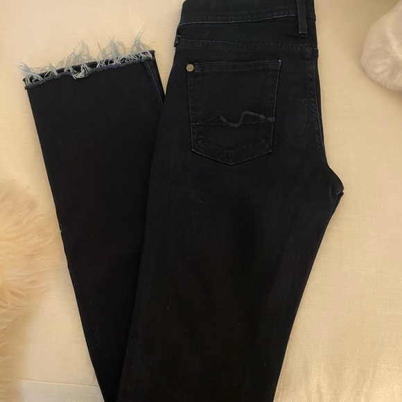 7 For All Mankind, Straight Leg Jeans - Picture 8 of 9